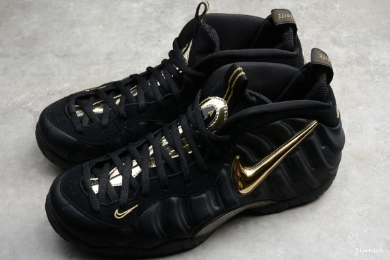 Air Black  624041-009 Pro Foamposite Metallic Gold 0327